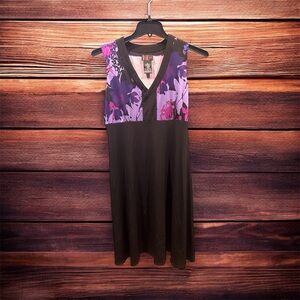 R & K Originals Petite Purple Dress Sleeveless Size 16P